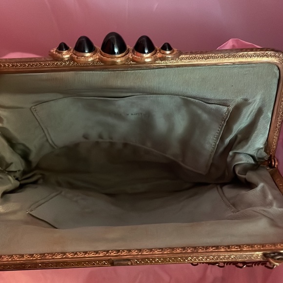 Vintage Rare Floral Needlepoint Tapestry Bag.Made In Australia 🔺FIRM🔺 - Picture 13 of 16